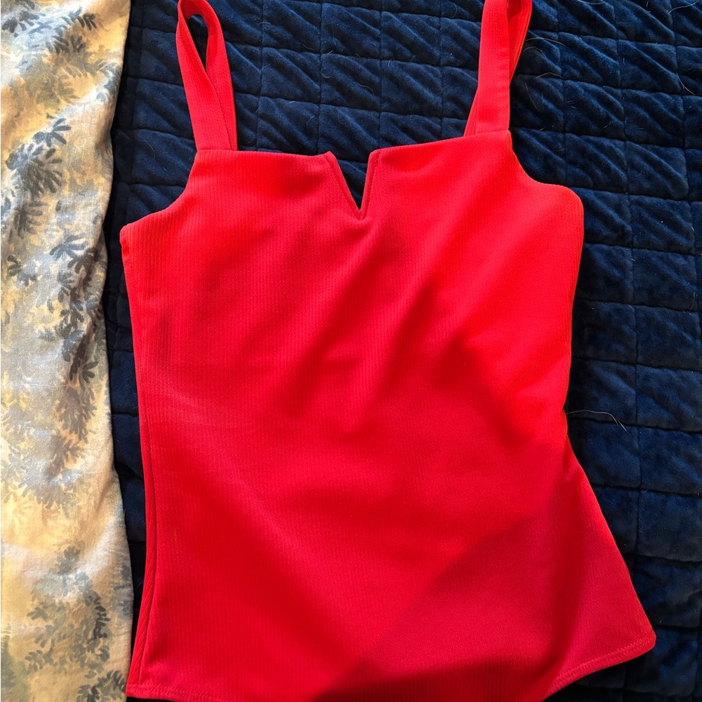 Red Women's Top